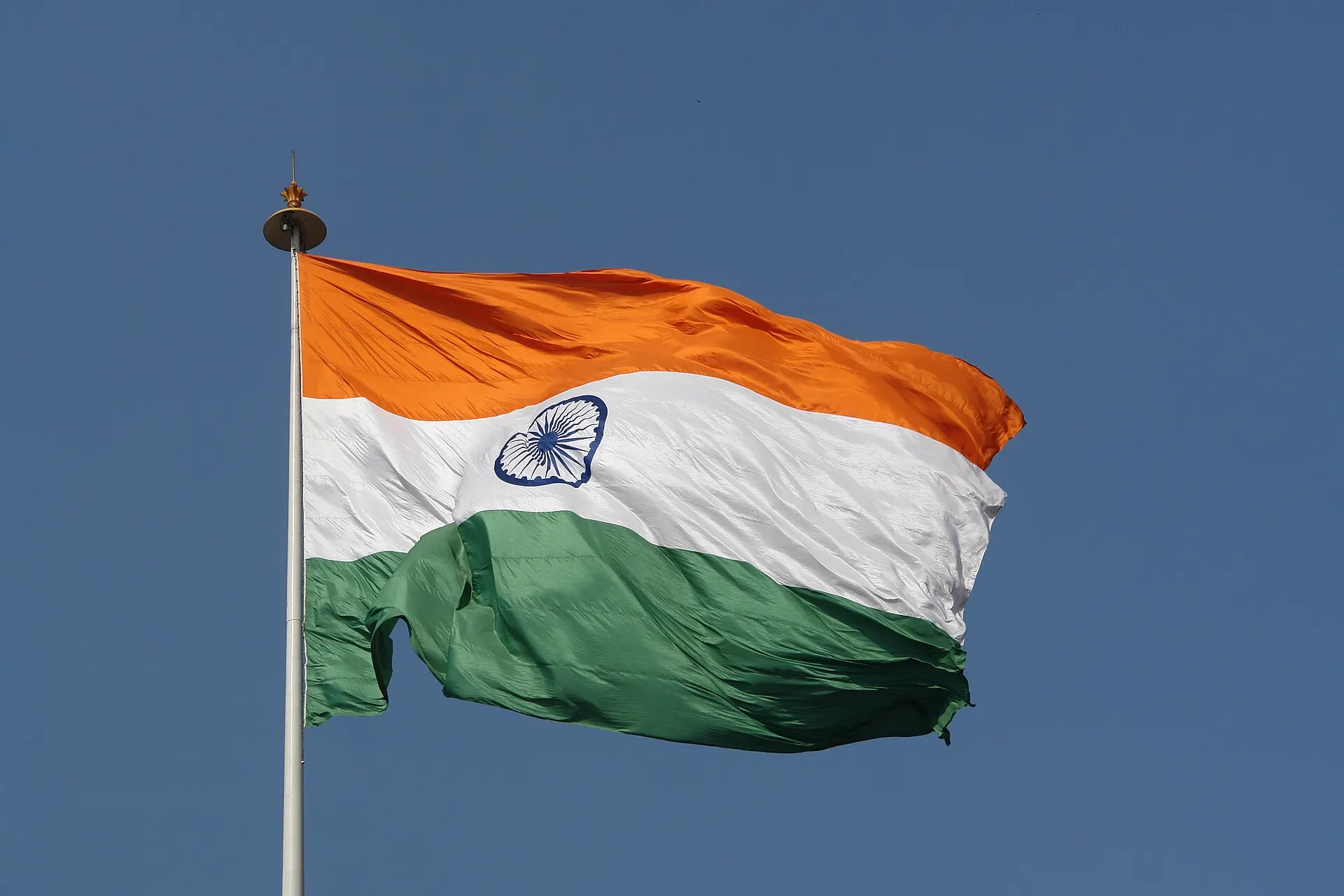 National flag in India
